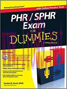 PHR / SPHR Exam For Dummies 1st Edition,