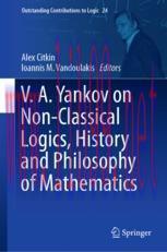 [PDF]V.A. Yankov on Non-Classical Logics, History and Philosophy of Mathematics