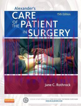 [AME]Alexander's Care of the Patient in Surgery, 15th Edition