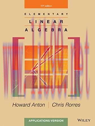 [PDF]Elementary Linear Algebra: Applications Version, 11th Edition