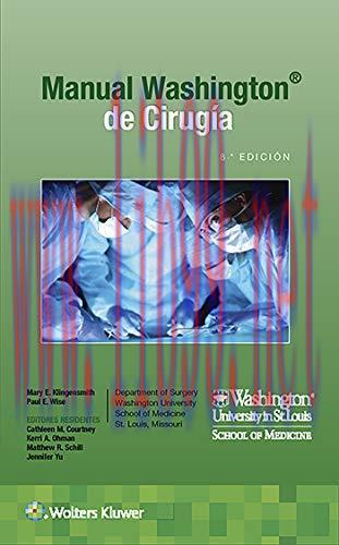 [AME]Manual Washington de cirug&iacute;a, 8 Ed (High Quality Image PDF)