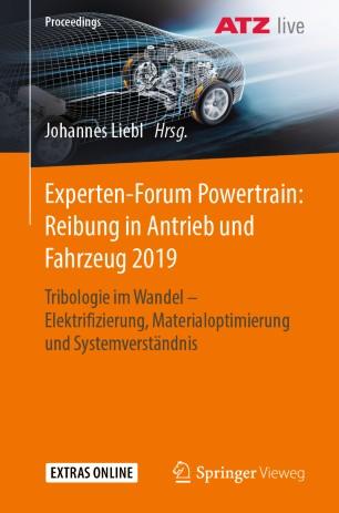 Experten-Forum Powertrain Reibung in Antrieb und Fahrzeug 2019