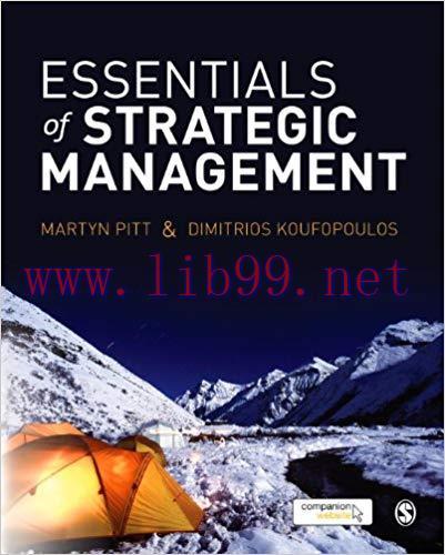 Essentials of Strategic Management 1st Edition,