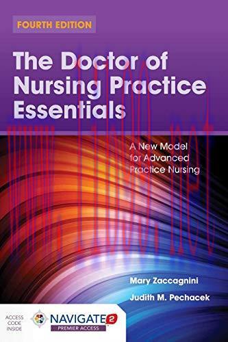 [AME]The Doctor of Nursing Practice Essentials: A New Model for Advanced Practice Nursing, 4th ...