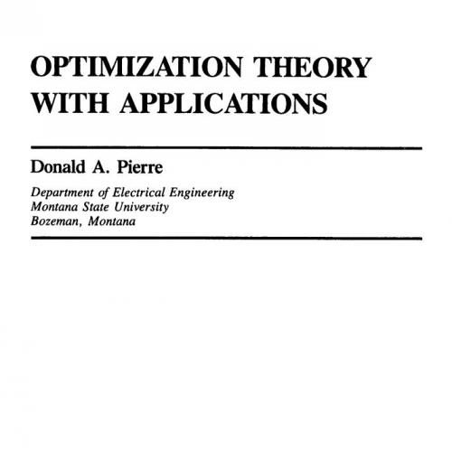 Optimization Theory with Applications