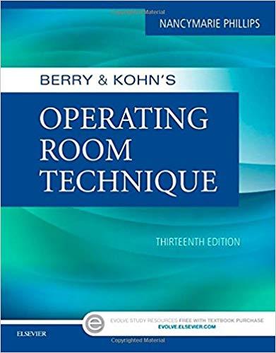 Berry and Kohn&rsquo;s Operating Room Technique, 13th Edition +12e