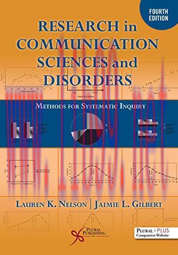 [AME]Research in Communication Sciences and Disorders: Methods for Systematic Inquiry, 4th Edit...