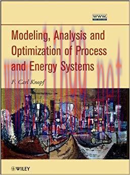 (PDF)Modeling, Analysis and Optimization of Process and Energy Systems 1st Edition