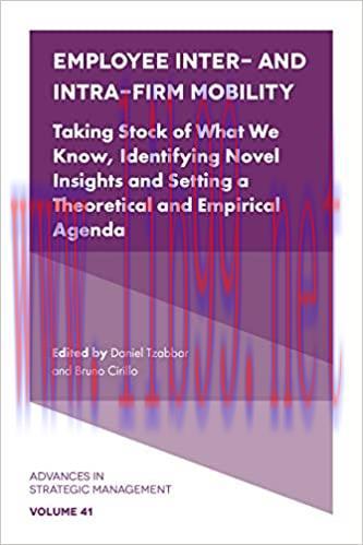 (PDF)Employee Inter- and Intra-firm Mobility: Taking Stock of What We Know, Identifying Novel I...