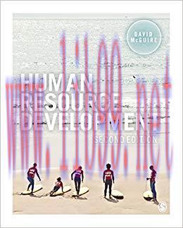 Human Resource Development 2nd Edition,
