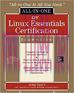 LPI Linux Essentials Certification All-in-One Exam Guide 1st Edition,