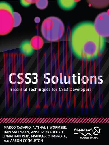 [FOX-Ebook]CSS3 Solutions: Essential Techniques for CSS3 Developers