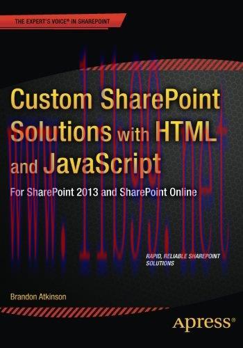 [FOX-Ebook]Custom SharePoint Solutions with HTML and JavaScript: For SharePoint 2013 and ShareP...