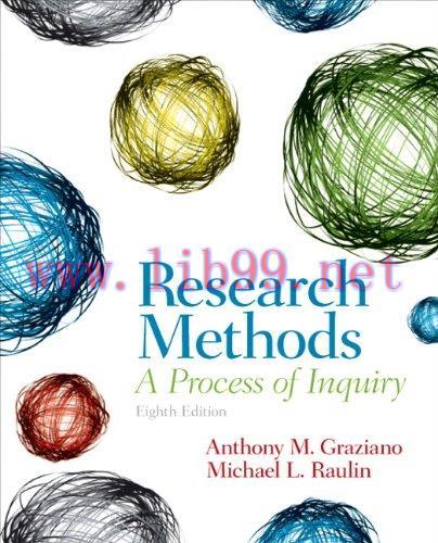 [FOX-Ebook]Research Methods: A Process of Inquiry, 8th Edition