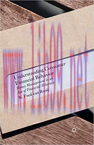 (PDF)Understanding Consumer Financial Behavior: Money Management in an Age of Financial Illiter...