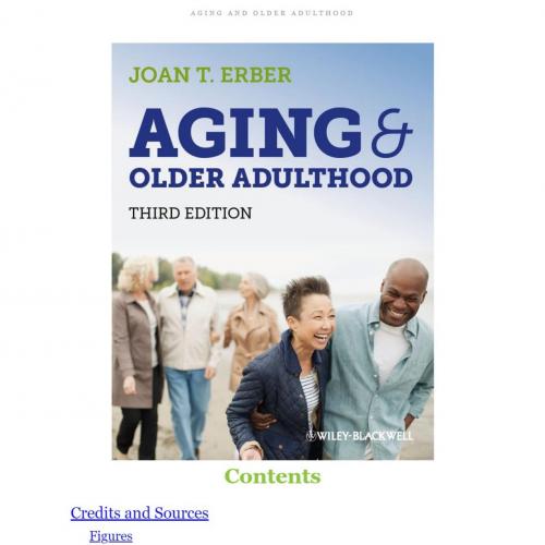 Aging and Older Adulthood