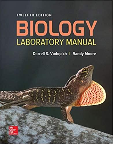 Biology Laboratory Manual 12th Edition