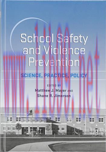 [AME]School Safety and Violence Prevention: Science, Practice, Policy (EPUB)