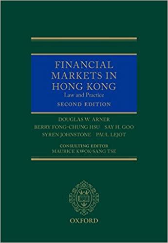 (PDF)Financial Markets in Hong Kong (Oxford Legal Research Library Online)