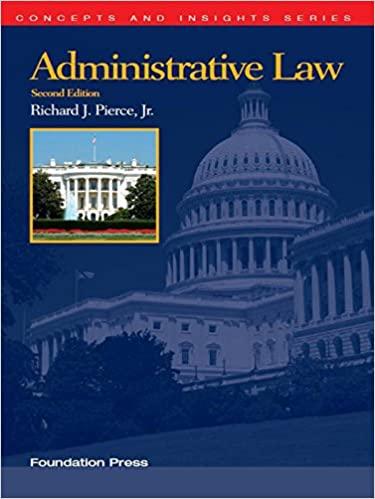 (PDF)Pierce&rsquo;s Administrative Law, 2d (Concepts and Insights Series)