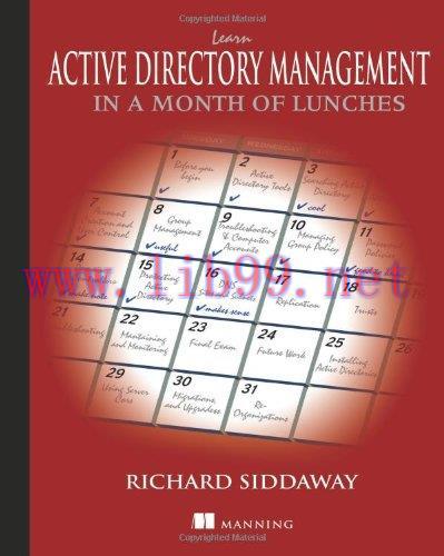 [FOX-Ebook]Learn Active Directory Management in a Month of Lunches