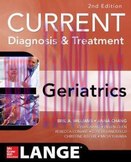 [AME]Current Diagnosis and Treatment: Geriatrics 2E (EPUB)