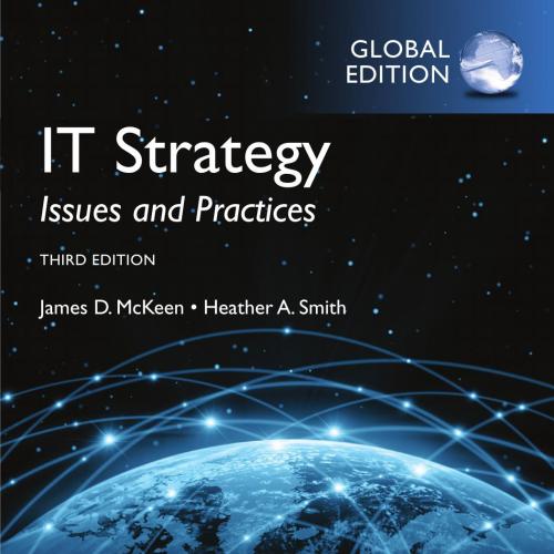 IT Strategy Issues and Practices 3rd global James D.McKeen - James D. McKeen & Heather A. Smith