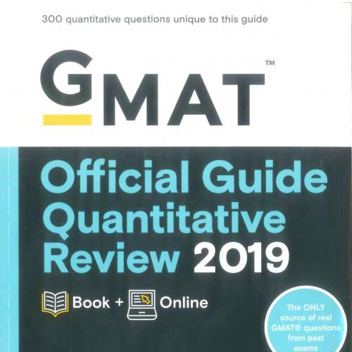 GMAT Official Guide Quantitative Review 2019_ Book _ Online - Wei Zhi