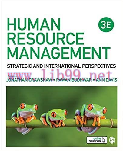 (PDF)Human Resource Management: Strategic and International Perspectives
