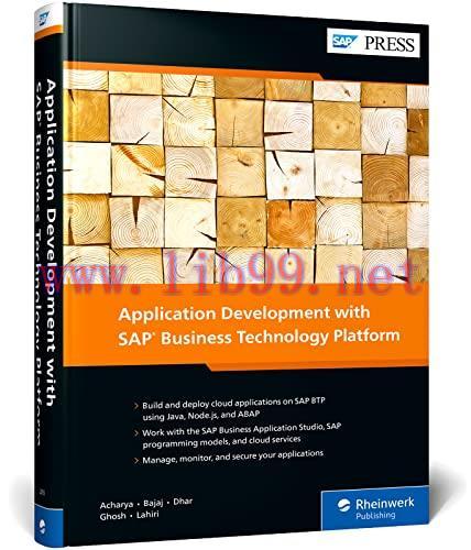 [FOX-Ebook]Application Development with SAP Business Technology Platform