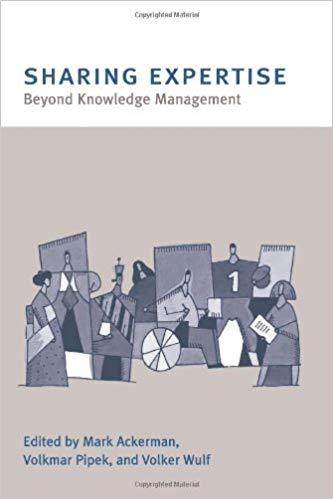 (PDF)Sharing Expertise Beyond Knowledge Management (MIT Press)