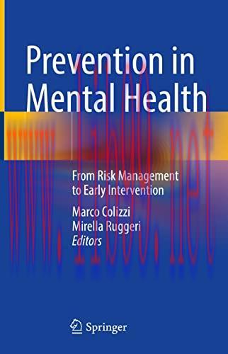 Prevention in Mental Health