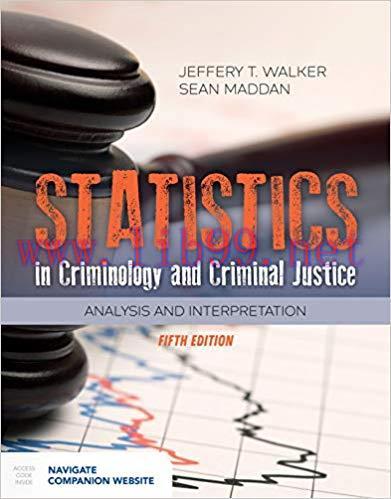 [PDF]Statistics in Criminology and Criminal Justice Fifth Edition