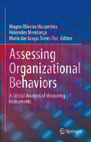 Assessing Organizational Behaviors
