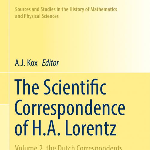 2018_Book_The Scientific Correspondence of H.A. Lorentz