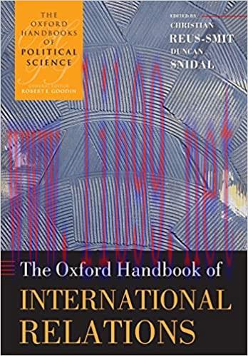(PDF)The Oxford Handbook of International Relations (Oxford Handbooks)