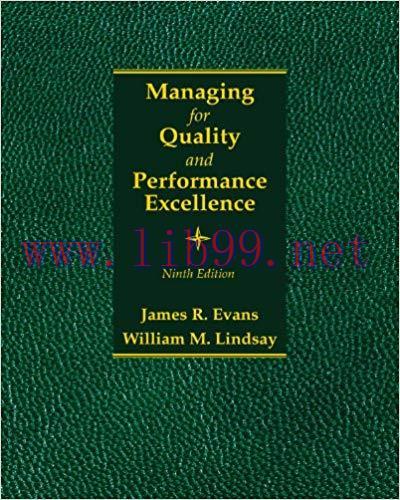(PDF)Managing for Quality and Performance Excellence 9th Edition