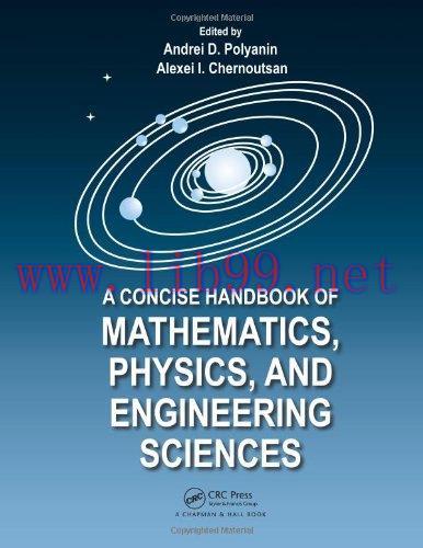 [FOX-Ebook]A Concise Handbook of Mathematics, Physics, and Engineering Sciences