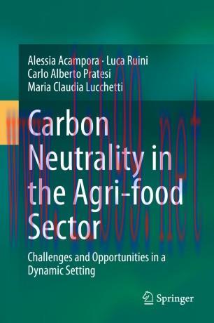 Carbon Neutrality in the Agri-food Sector