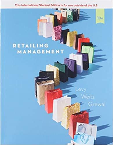 Retailing Management 10th Edition [Michael Levy]