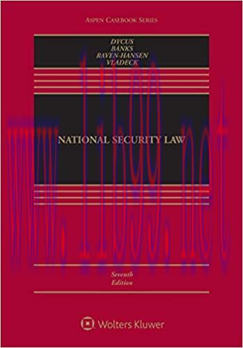 (PDF)National Security Law (Aspen Casebook Series)