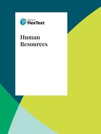 Pearson FlexText, Human Resources
