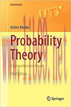 (PDF)Probability Theory: A Comprehensive Course (Universitext)