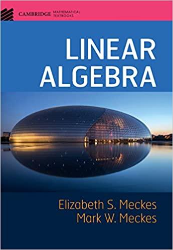 (PDF)Linear Algebra (Cambridge Mathematical Textbooks) 1st Edition