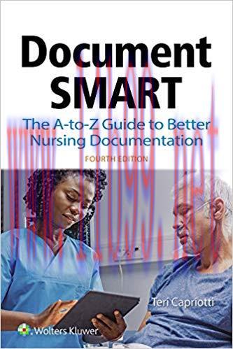 (PDF)Document Smart: The A-to-Z Guide to Better Nursing Documentation 4th Edition