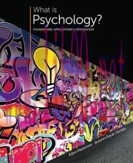 [AME]What is Psychology: Foundations, Applications, and Integration