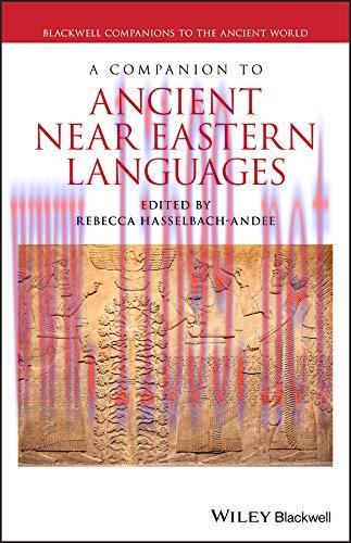 (PDF)A Companion to Ancient Near Eastern Languages (Blackwell Companions to the Ancient World)