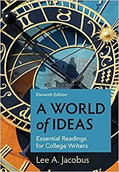 (PDF)A World of Ideas Essential Readings for College Writers