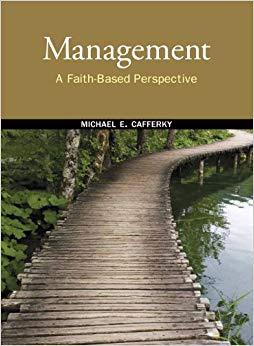 (PDF)Management A Faith-Based Perspective 1st Edition