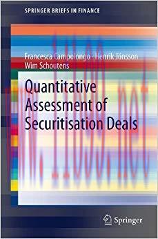 (PDF)Quantitative Assessment of Securitisation Deals (SpringerBriefs in Finance) 2013 Edition